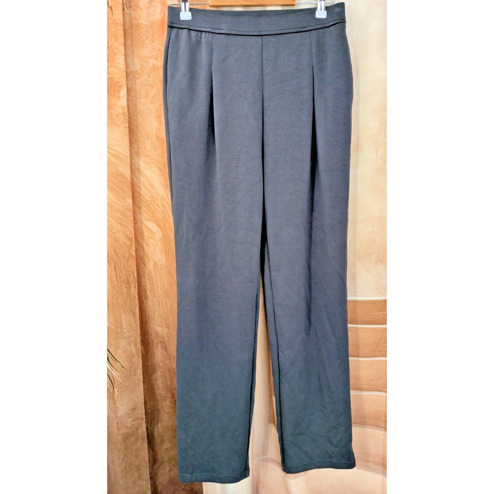 Ogl Pull On Pleated Gray Pants